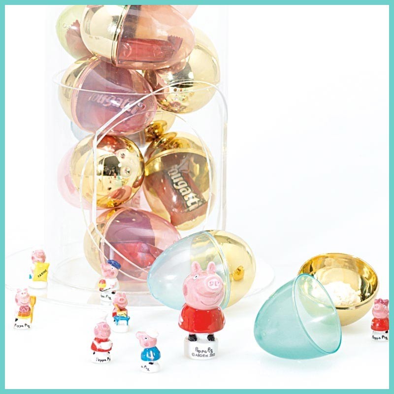 Packaging pour Pâques - Distributeur à œufs - Kit Licence Peppa Pig Packaging pour Pâques - Distributeur à œufs - Kit Licence Peppa Pig