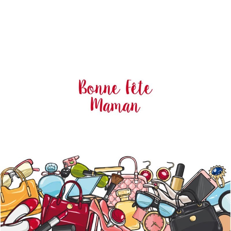 Emballage Personnalisé Fête des Mères - Carte Caméléon I-18 Emballage Personnalisé Fête des Mères - Carte Caméléon I-18