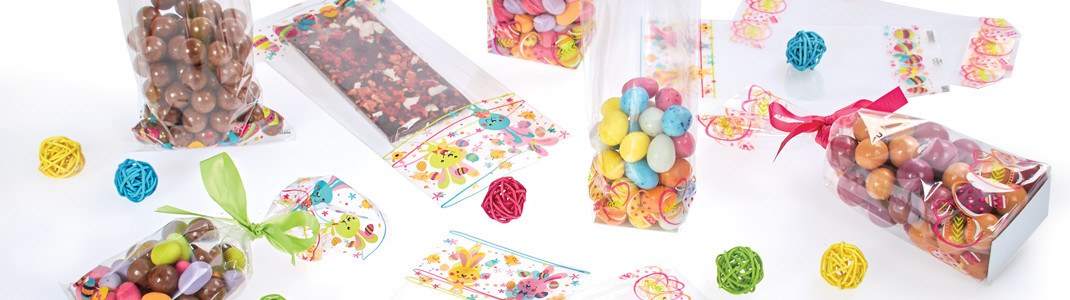 Packaging pour confiseurs, chocolatiers - Sachets Polypropylène
