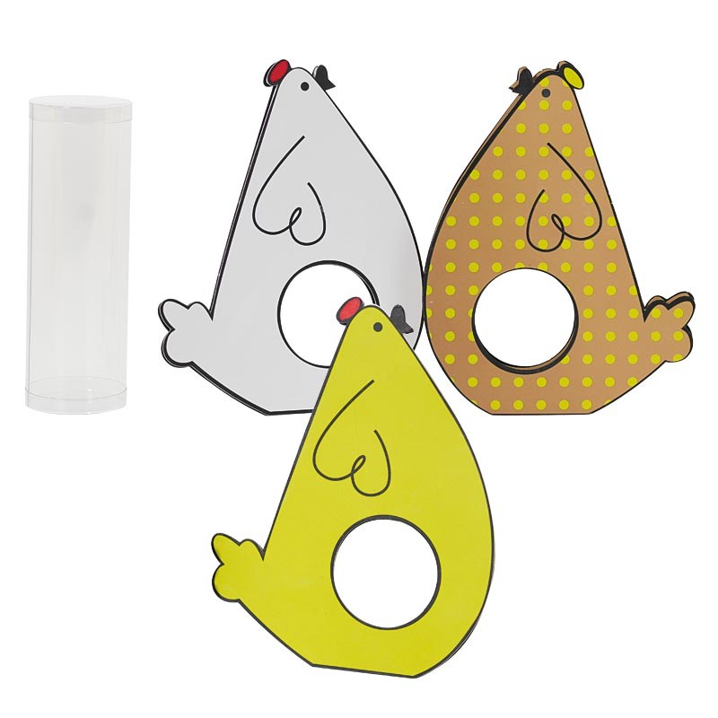 Set de 6 Cocottes avec Tubes Transparents Set de 6 Cocottes avec Tubes Transparents
