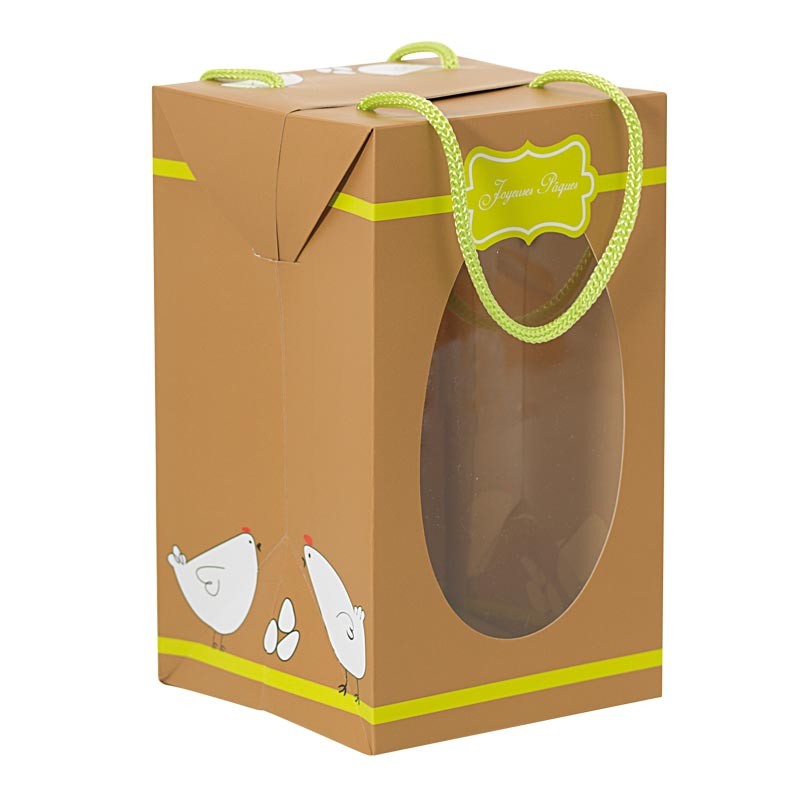Packaging alimentaire chocolatiers - Sac Boîte Œuf Joyeuses Pâques Packaging alimentaire chocolatiers - Sac Boîte Œuf Joyeuses Pâques