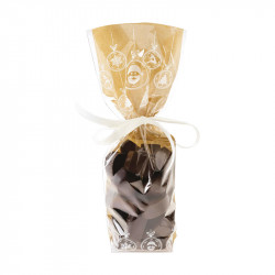 Sachet " Toile de Jute Noël " - Packaging de luxe pour chocolatiers