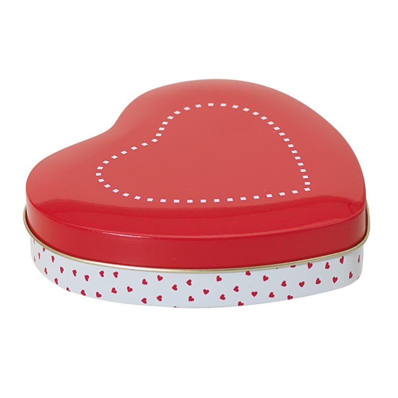 Coeur Métallique Pomme d’Amour - Packaging Saint-Valentin Coeur Métallique Pomme d’Amour - Packaging Saint-Valentin