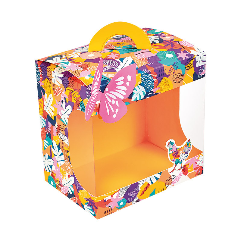 Panoramique Papillon pour Poule et moulage en chocolat - Packagings de luxe pour Pâques !