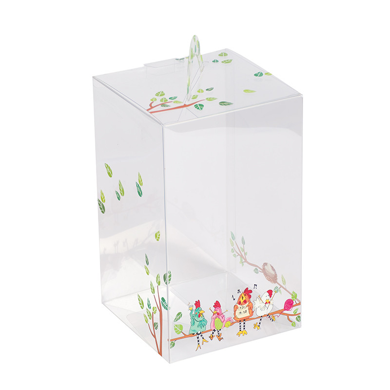 Packaging choco Pâques - Panoramique Œuf transparent "Les Bestioles"