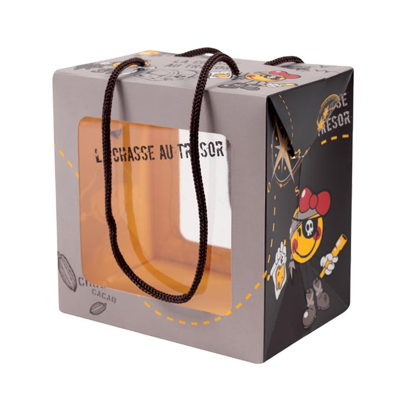 Emballage alimentaire en promo pour pâques - Sac Boîte Poule Smiley Emballage alimentaire en promo pour pâques - Sac Boîte Poule Smiley