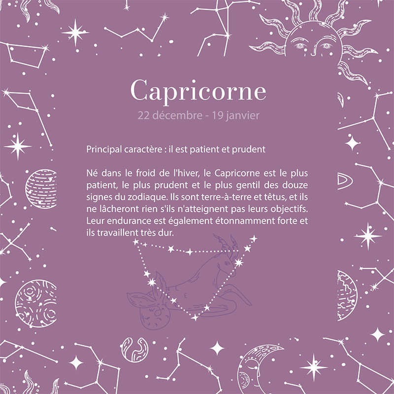 Carte Caméléon dans le thème de l'Astrologie - H-19CAP - Embaline