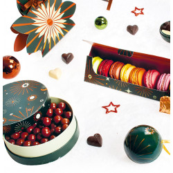 Packaging Rabelais "Céleste" Embaline - Boîte ronde pour chocolatiers