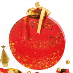 Calendrier Boule de Noël "Poussière d'Étoiles" - Packaging Embaline