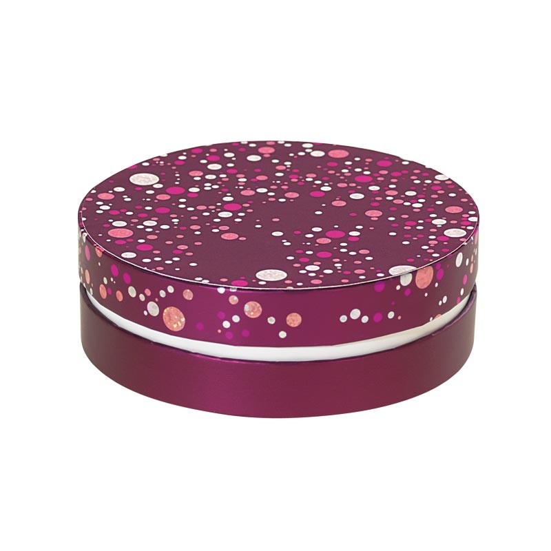 Packaging rond pour chocolatiers, pâtissiers, confiseurs - Rabelais Happy Confettis