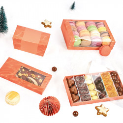 Packaging tendance pour chocolatiers pâtissiers - Ballotin "Blush"