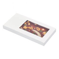 Étui tablette blanc - Emballage original pour chocolatiers exigeants !