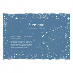 Valisette Calendrier de l'Avent H-19 Verseau - Thème "Astrologie"