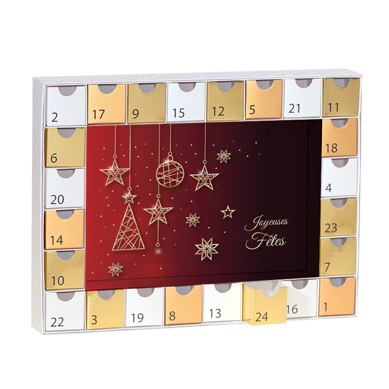 Calendrier de l'Avent Cadre Caméléon® G-55 - Thème "Noël" - Embaline