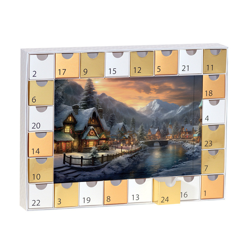 Calendrier de l'Avent Cadre Caméléon® G-56 - Thème "Noël" - Embaline