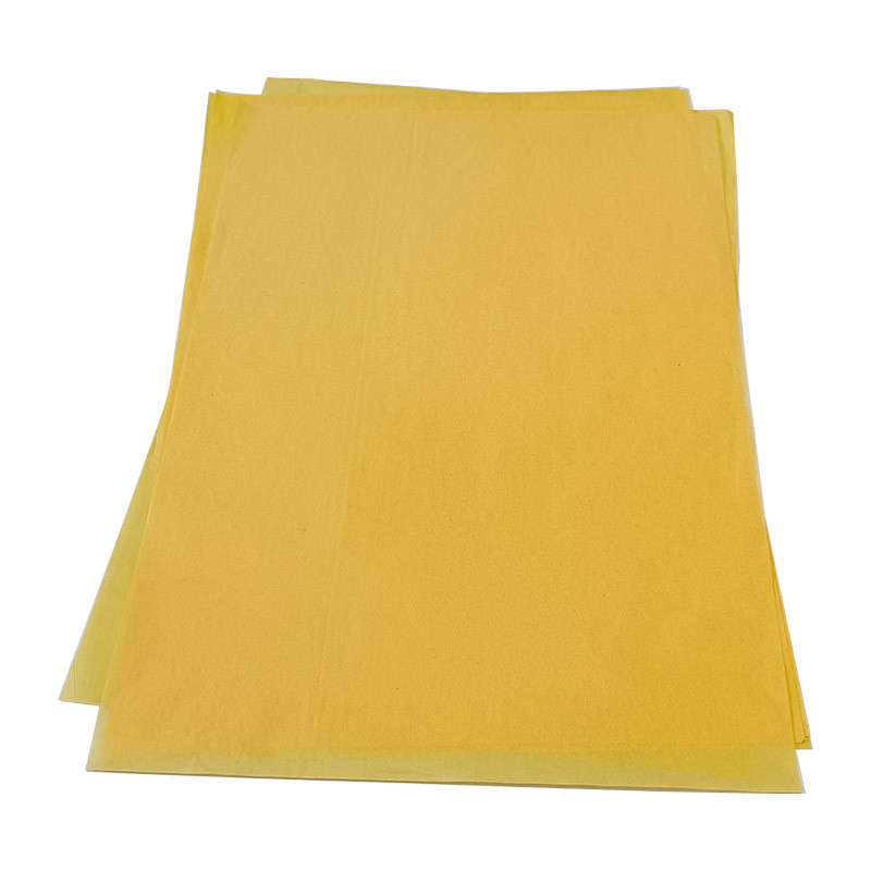 Achat Mousseline Jaune pour déco packaging - Rame de 240 feuilles