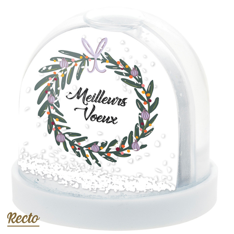 Boule à Neige Caméléon® F-13 accessoire original pour vitrine de Noël