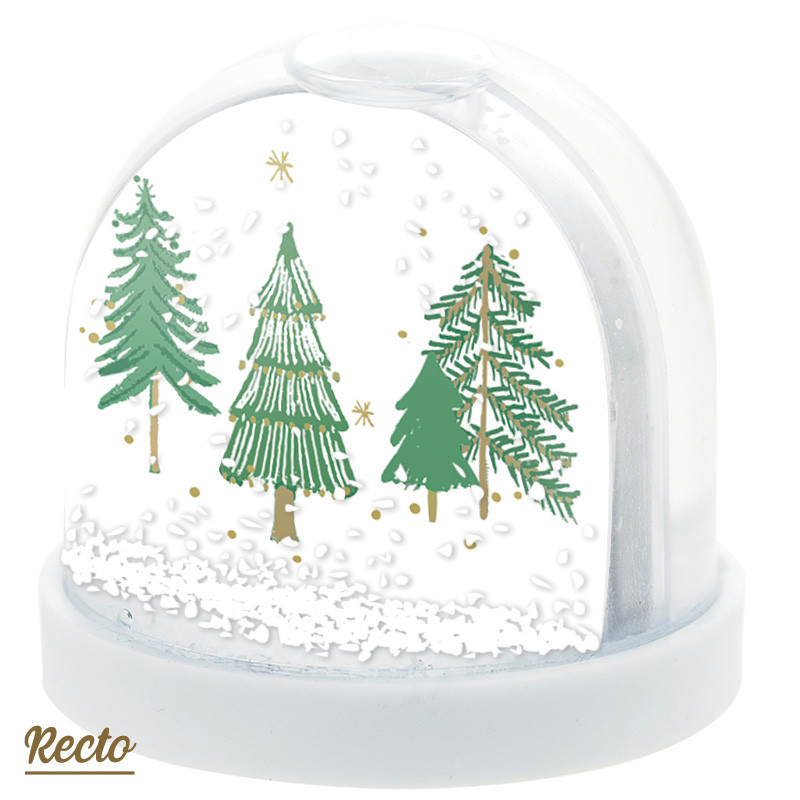 Boule à Neige Caméléon® F-14 accessoire original pour vitrine de Noël