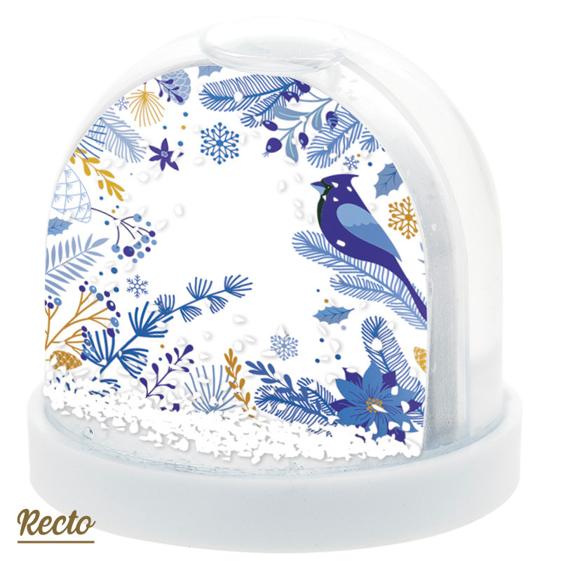 Boule à Neige Caméléon® F-17 accessoire original pour vitrine de Noël