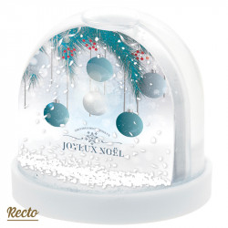 Boule à Neige Caméléon® G-19 accessoire original pour vitrine de Noël