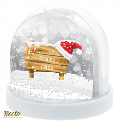 Boule à Neige Caméléon® G-25 accessoire original pour vitrine de Noël