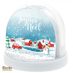 Boule à Neige Caméléon® G-31 accessoire original pour vitrine de Noël