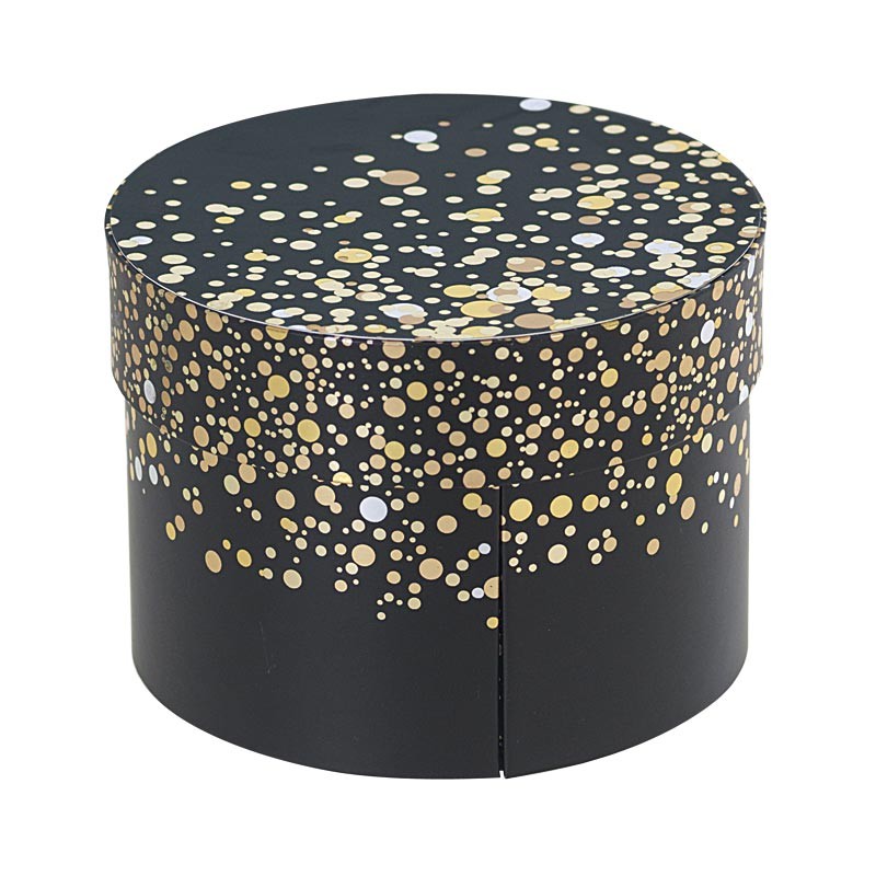 Emballage alimentaire luxe rond avec compartiments - Zadig Paillettes Emballage alimentaire luxe rond avec compartiments - Zadig Paillettes