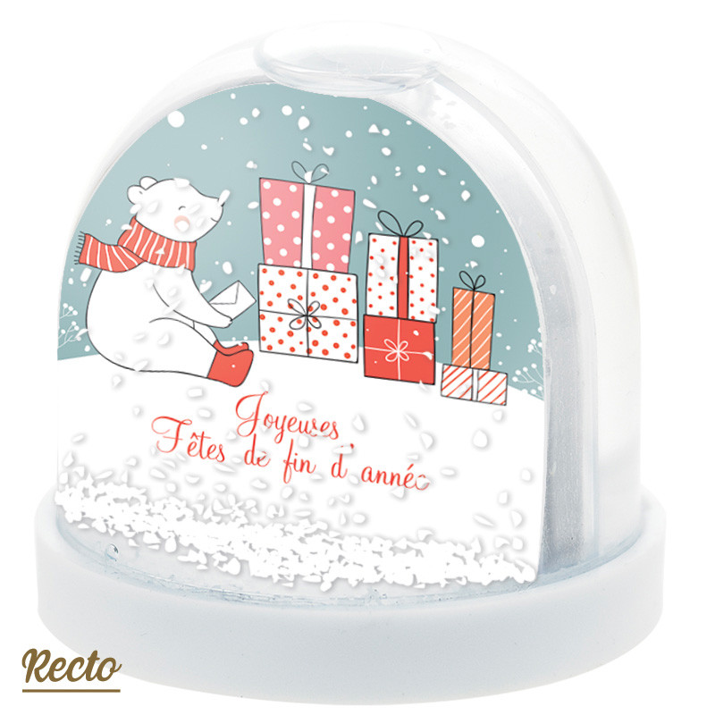 Boule à Neige Caméléon® G-40 accessoire original pour vitrine de Noël