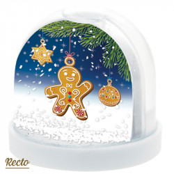 Boule à Neige Caméléon® G-51 accessoire original pour vitrine de Noël