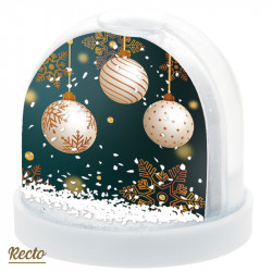 Boule à Neige Caméléon® G-52 accessoire original pour vitrine de Noël