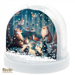 Boule à Neige Caméléon® G-56 accessoire original pour vitrine de Noël