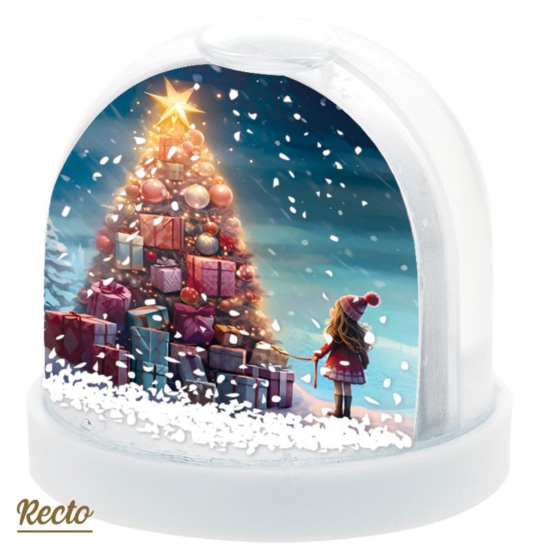 Boule à Neige Caméléon® G-57 accessoire original pour vitrine de Noël