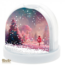 Boule à Neige Caméléon® G-58 accessoire original pour vitrine de Noël