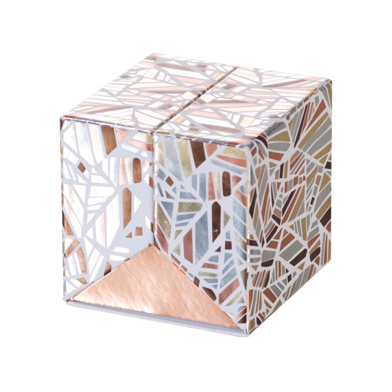 Emballage alimentaire de luxe cubique - Baudelaire Champagne Rythmique Emballage alimentaire de luxe cubique - Baudelaire Champagne Rythmique