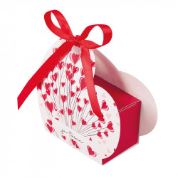 Ballotin Cœur "Tocade" - Packaging de Saint-Valentin pour chocolatiers