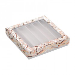 Packaging, boîte carrée pour chocolatier - Molière Champagne Rythmique