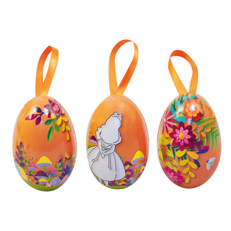 Petits Œufs Métalliques "Le Lapin d’Alice" - Packagings pour Pâques