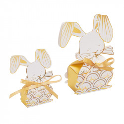 Bunny collection "Art Nouveau" - Packagings chocolats lapin pour Pâques