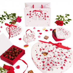 Mini sac "Tocade" - Packaging original St-Valentin pour chocolatiers