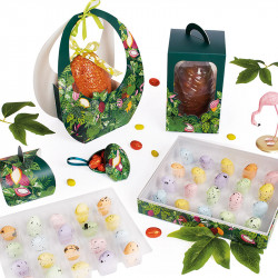 Petits Œufs Métalliques "Garden Party" - Packaging Embaline pour Pâques