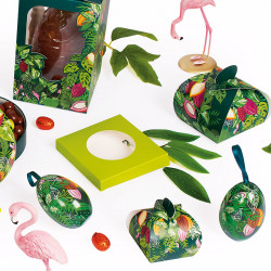 Petits Œufs Métalliques "Garden Party" - Packaging Embaline pour Pâques