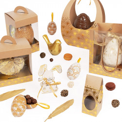 Bunny collection "Art Nouveau" - Packagings chocolats lapin pour Pâques