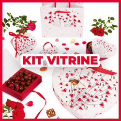 Kit de packagings St-Valentin de la collection "Tocade" à prix réduit