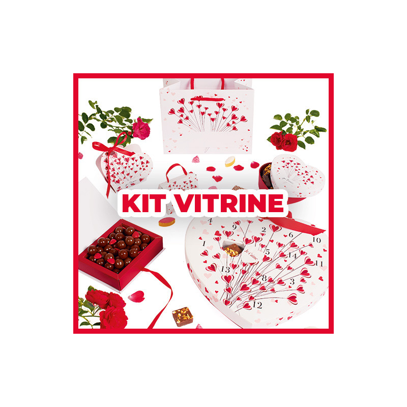 Kit de packagings St-Valentin de la collection "Tocade" à prix réduit