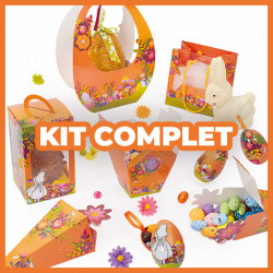 Kit de packagings pour Pâques - Collection "Le Lapin d'Alice"