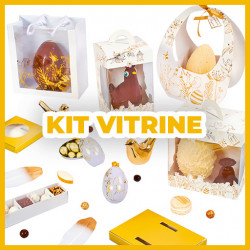 Kit pour l'emballage des chocolats de Pâques avec la collection Purity - Packaging chocolat pour Pâques 2024 avec Embaline