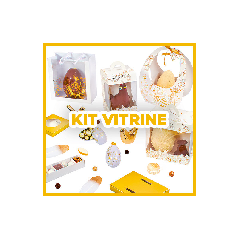 Kit pour l'emballage des chocolats de Pâques avec la collection Purity - Packaging chocolat pour Pâques 2024 avec Embaline