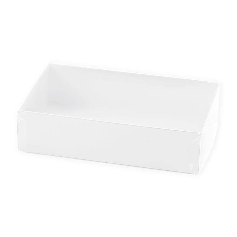 Emballage alimentaire pour boulanger pâtissier - Boîte 16 macarons Blanche Emballage alimentaire pour boulanger pâtissier - Boîte 16 macarons Blanche
