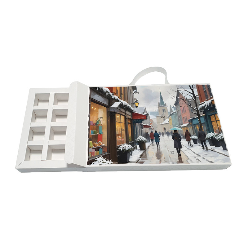 Valisette Calendrier de l'Avent F-21 - Thème "Hiver" - Embaline Valisette Calendrier de l'Avent F-21 - Thème "Hiver" - Embaline