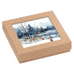 Carte personnalisable Caméléon® dans le thème "Hiver" F-22
